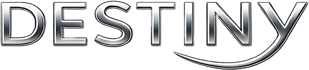 DESTINY — chrome wordmark